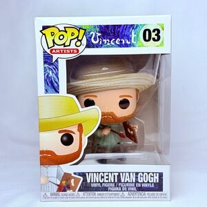 Funko Pop Artists Vincent Van Gogh #03 Vinyl Figure Starry Night Art Box 2019